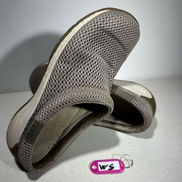 Merrell Encore Q2 Breeze Womens Clogs Size 6 Olive Green Slip On Comfort Mules - Picture 1 of 8